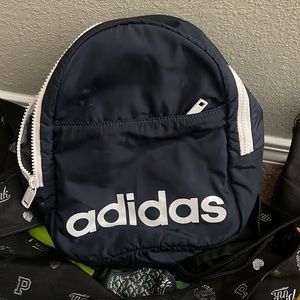 Adidas mini backpack navy